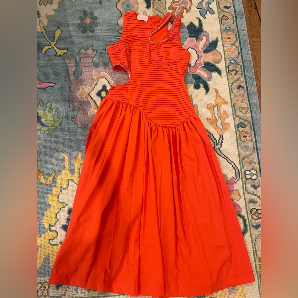Cutout midi dress